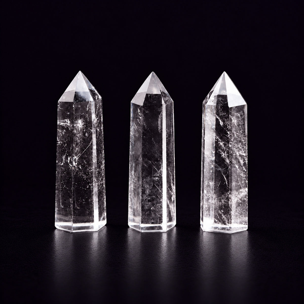 Clear Quartz Crystal Tower — Clarity and Energy Amplification