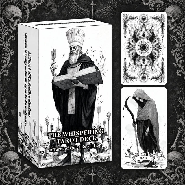 The Whispering Tarot — Vintage Gothic Tarot Cards for Shadow Work and Self-Reflection