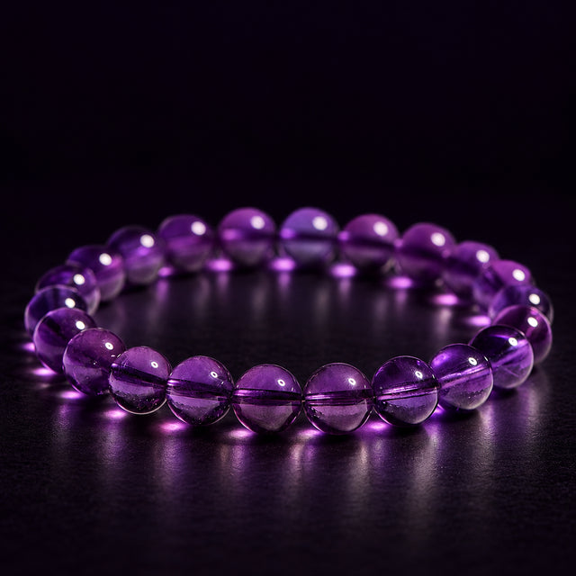 Amethyst Crystal Bracelet