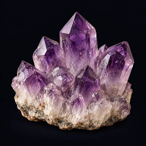 Amethyst — AI mineral illustration