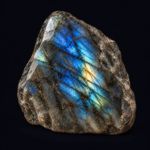 Labradorite — AI mineral illustration