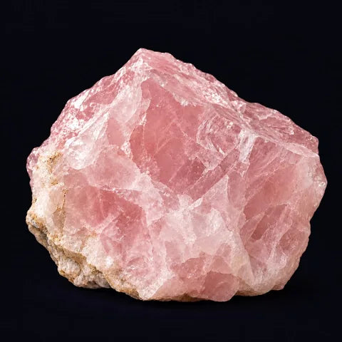 Rose Quartz — AI mineral illustration