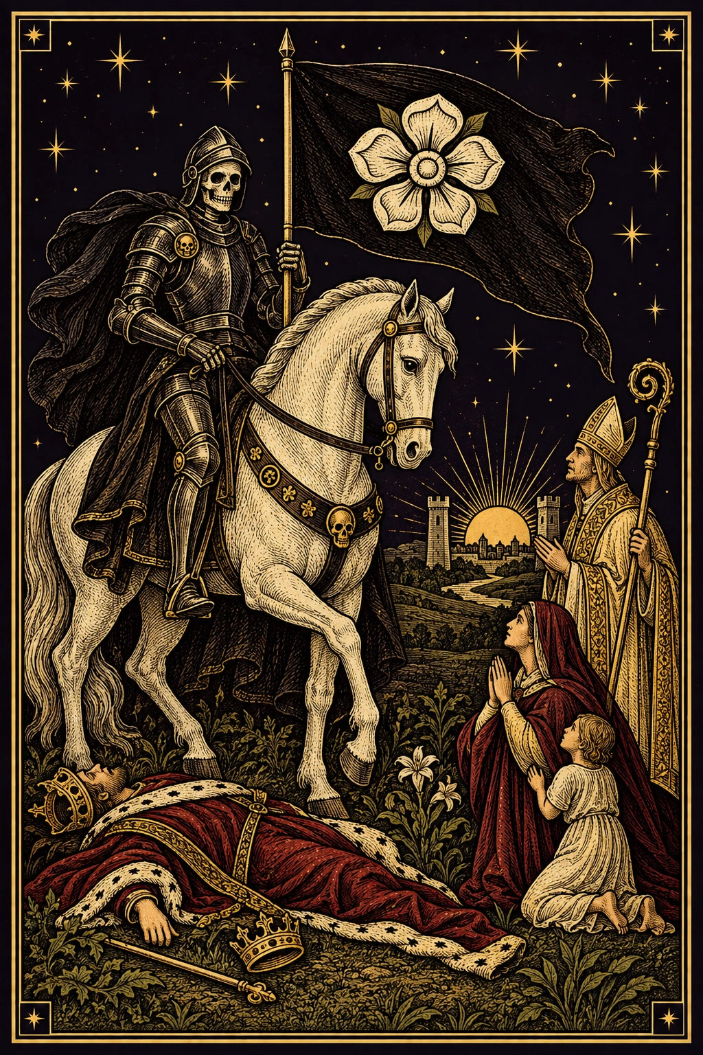 Death from our celestial tarot deck