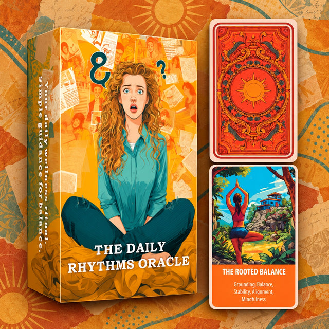 The Daily Rhythms Oracle — Daily Guidance Oracle Cards for Mindfulness and Self-Reflection