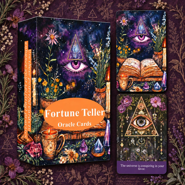 Fortune Teller Oracle — Mystical Oracle Cards for Intuition and Self-Reflection