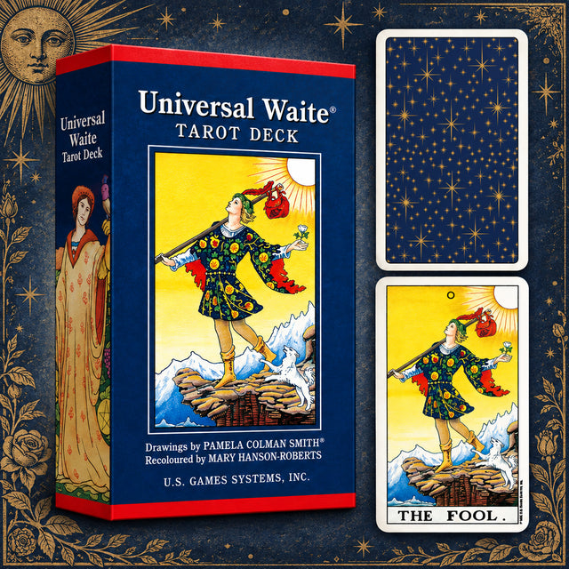 Universal Waite Tarot Deck | 78-Card Classic Tarot Art