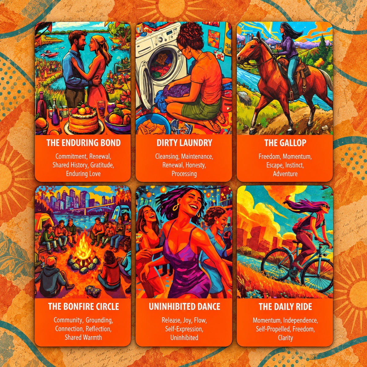 The Daily Rhythms Oracle — Daily Guidance Oracle Cards for Mindfulness and Self-Reflection