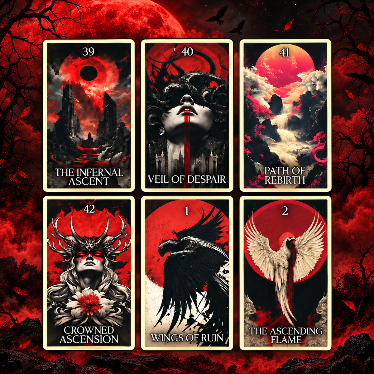 Midnight Oracle — Gothic Oracle Cards for Shadow Work and Renewal