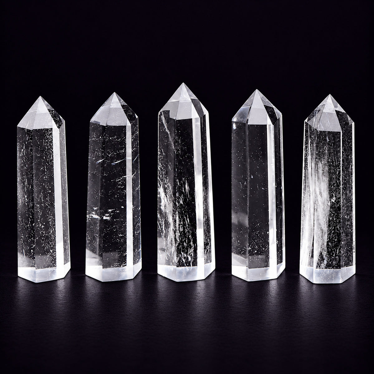 Clear Quartz Crystal Tower — Clarity and Energy Amplification