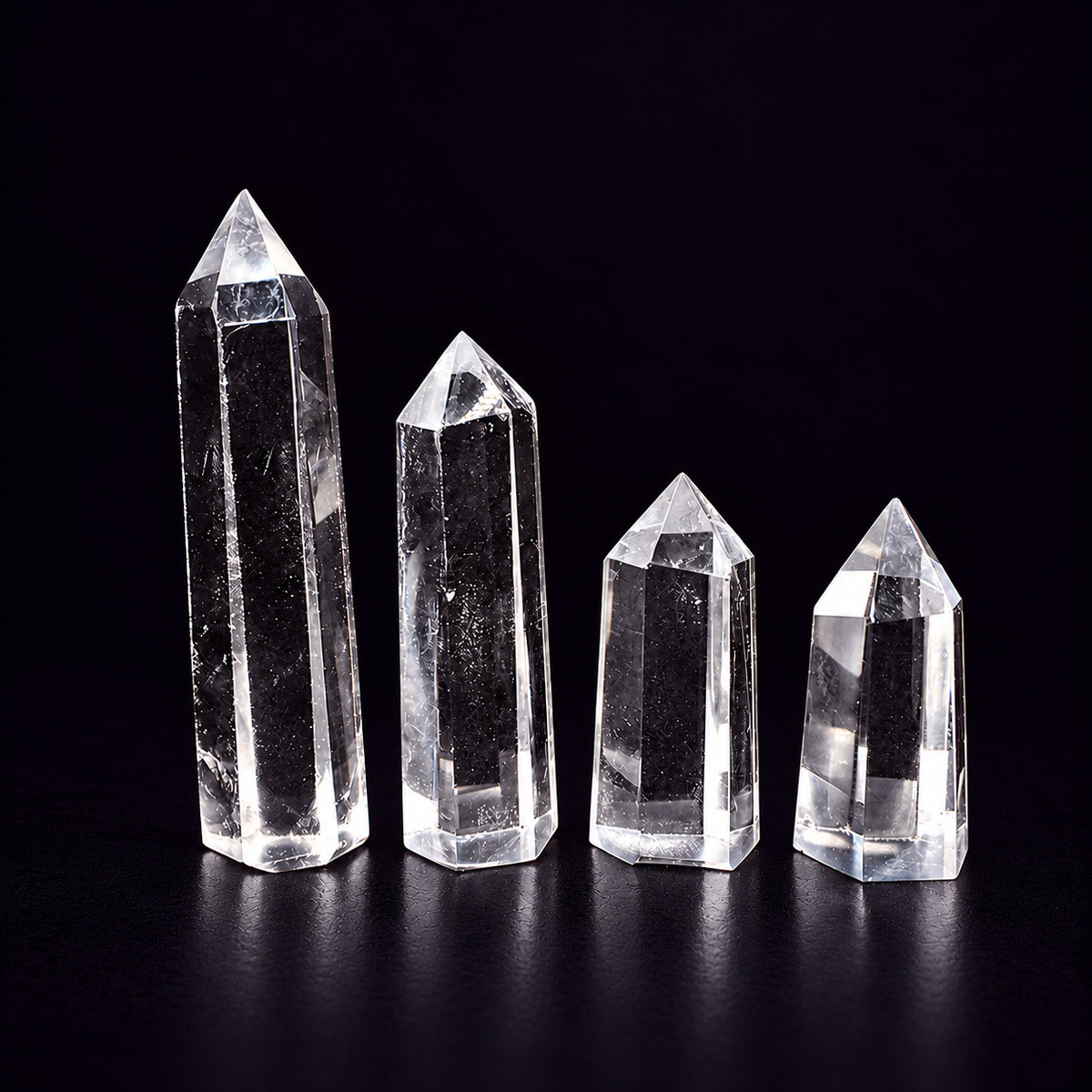 Clear Quartz Crystal Tower — Clarity and Energy Amplification