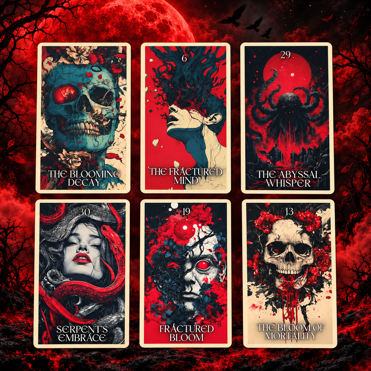 Midnight Oracle — Gothic Oracle Cards for Shadow Work and Renewal