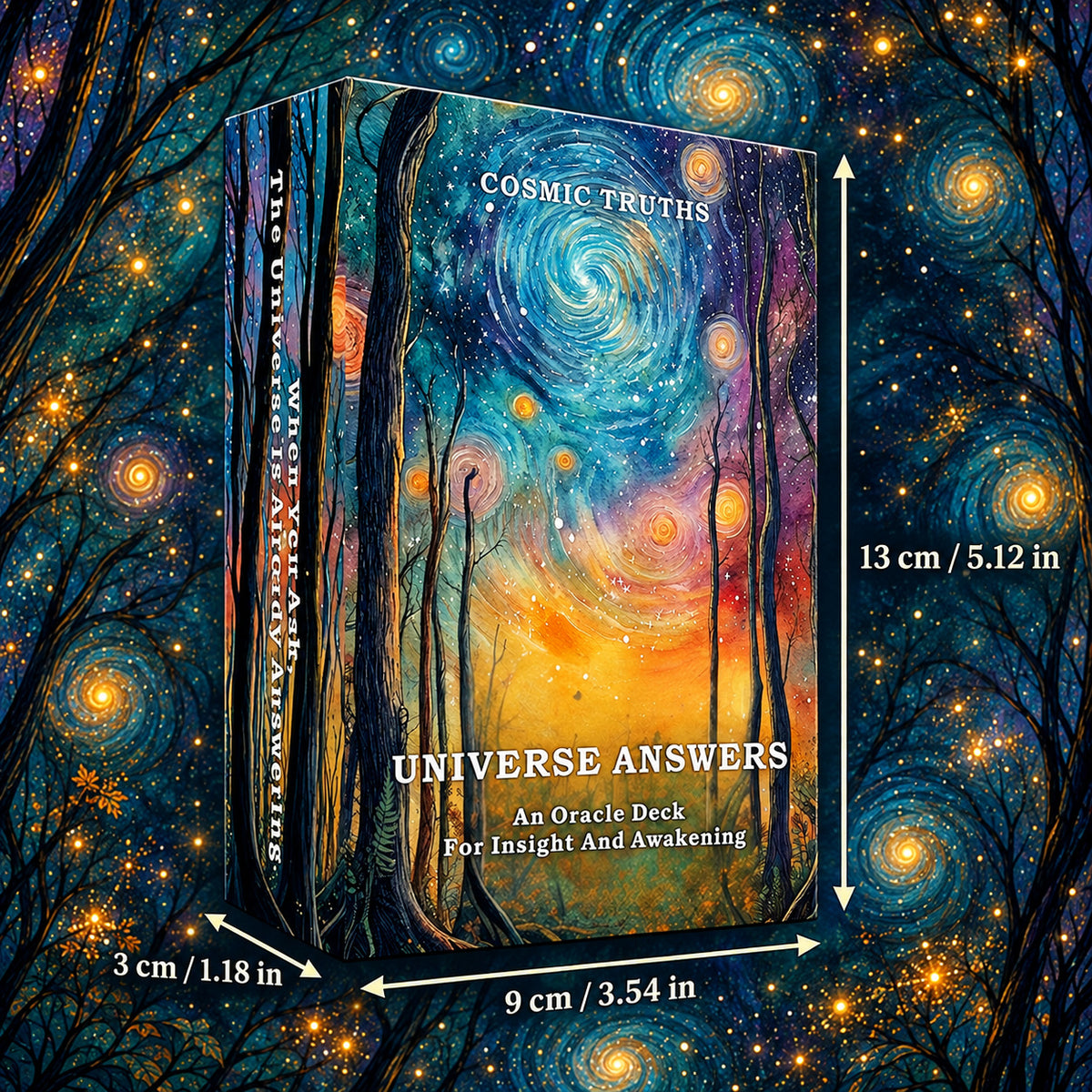 Cosmic Truths Oracle — Cosmic Fantasy Oracle Cards for Intuition and Self-Reflection