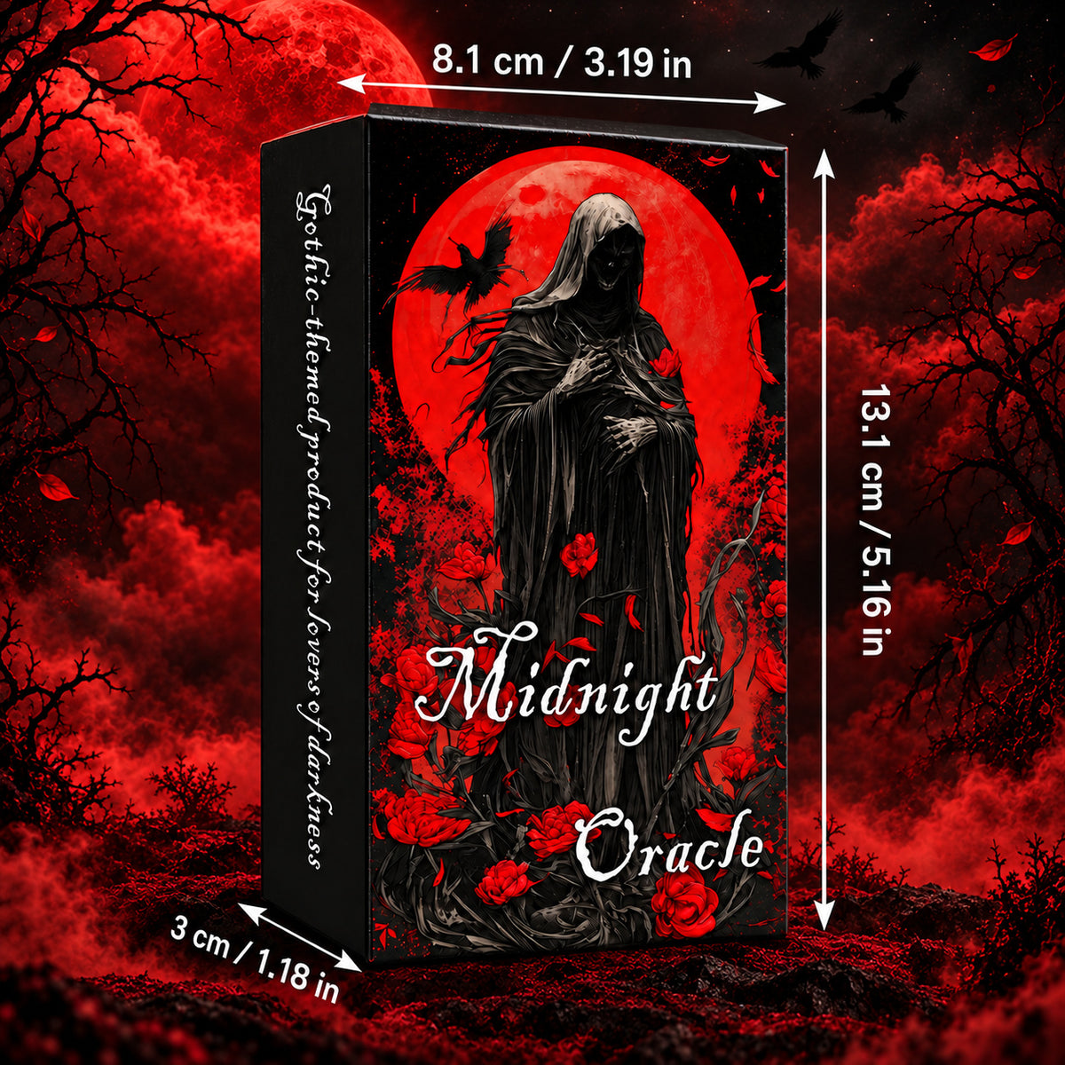Midnight Oracle — Gothic Oracle Cards for Shadow Work and Renewal