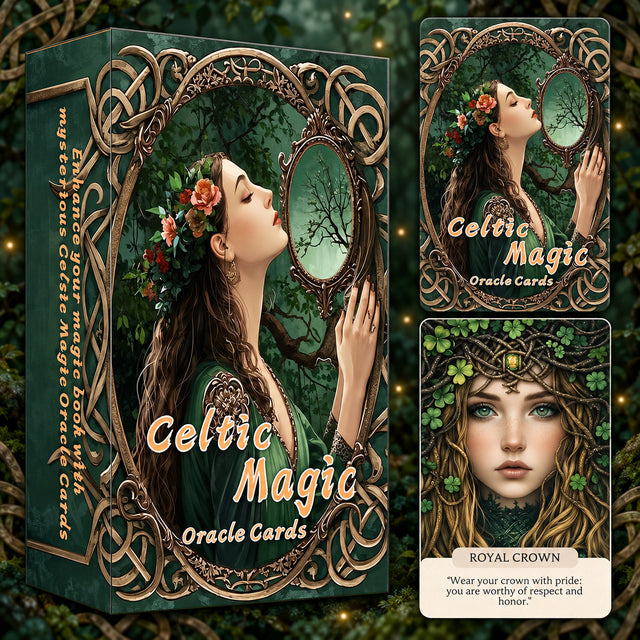 Celtic Magic Oracle — Forest-Inspired Oracle Cards for Grounding and Renewal