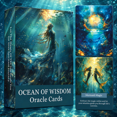 Ocean of Wisdom Oracle — Ocean Fantasy Oracle Cards for Intuition and Renewal