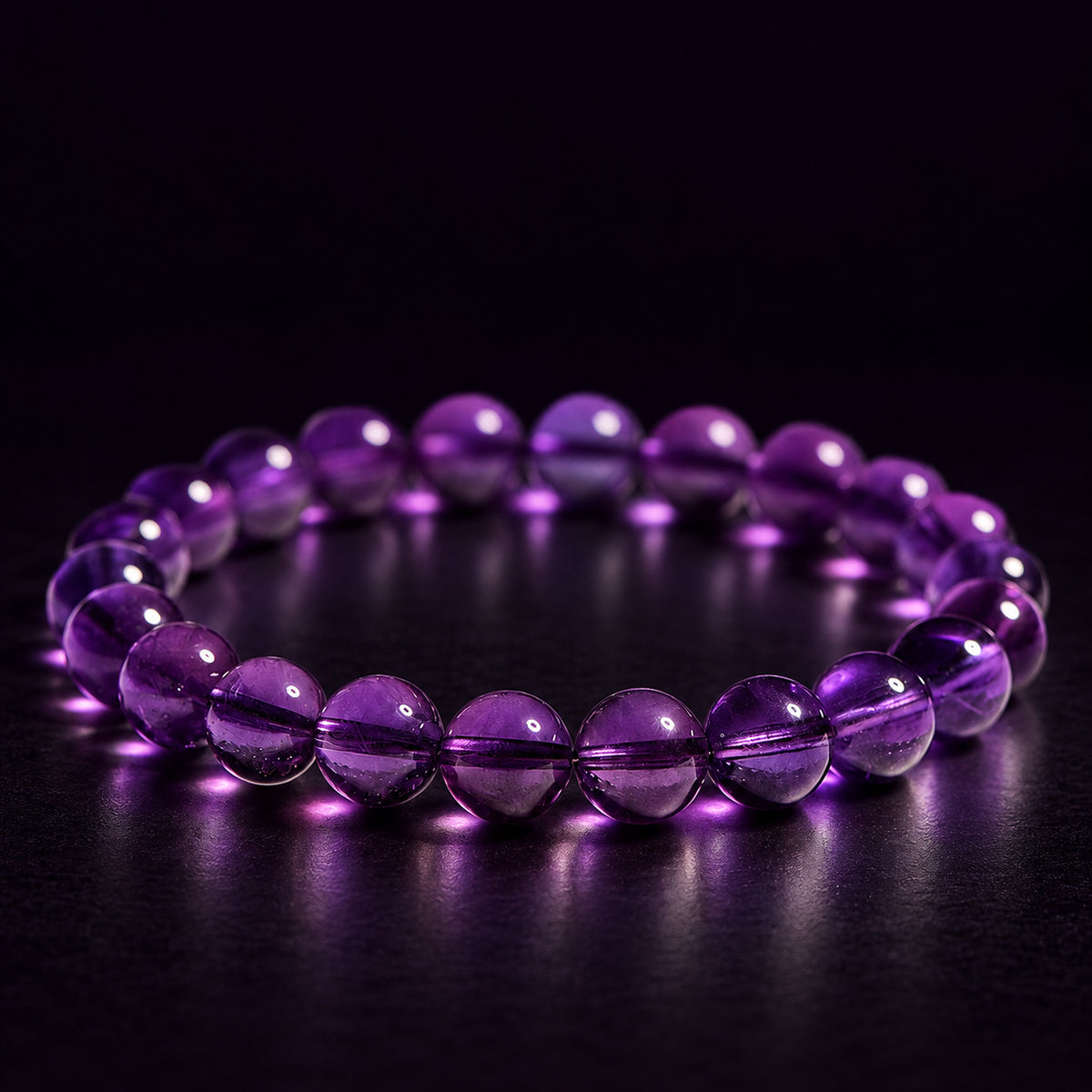 Amethyst Crystal Bracelet