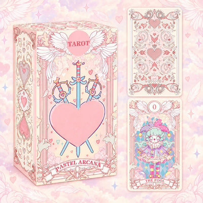 Pastel Arcana Tarot — Kawaii Tarot Cards for Self-Love and Reflection