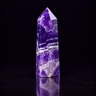 Amethyst Crystal Tower — Intuition and Energy Amplification