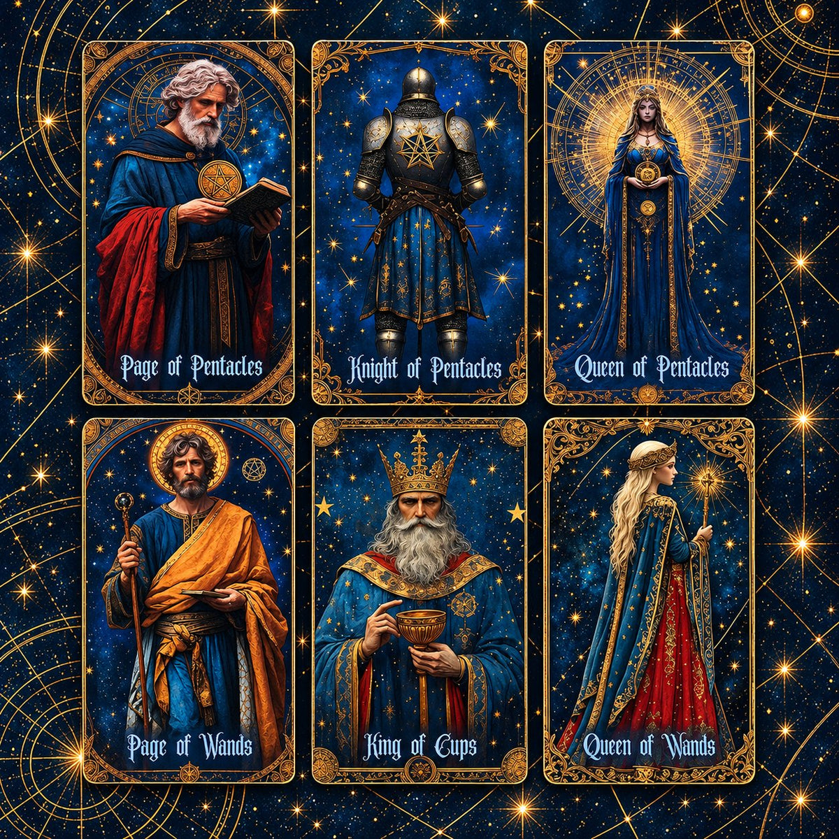 Celestial Tarot — Celestial Fantasy Tarot Cards for Intuition and Self-Reflection