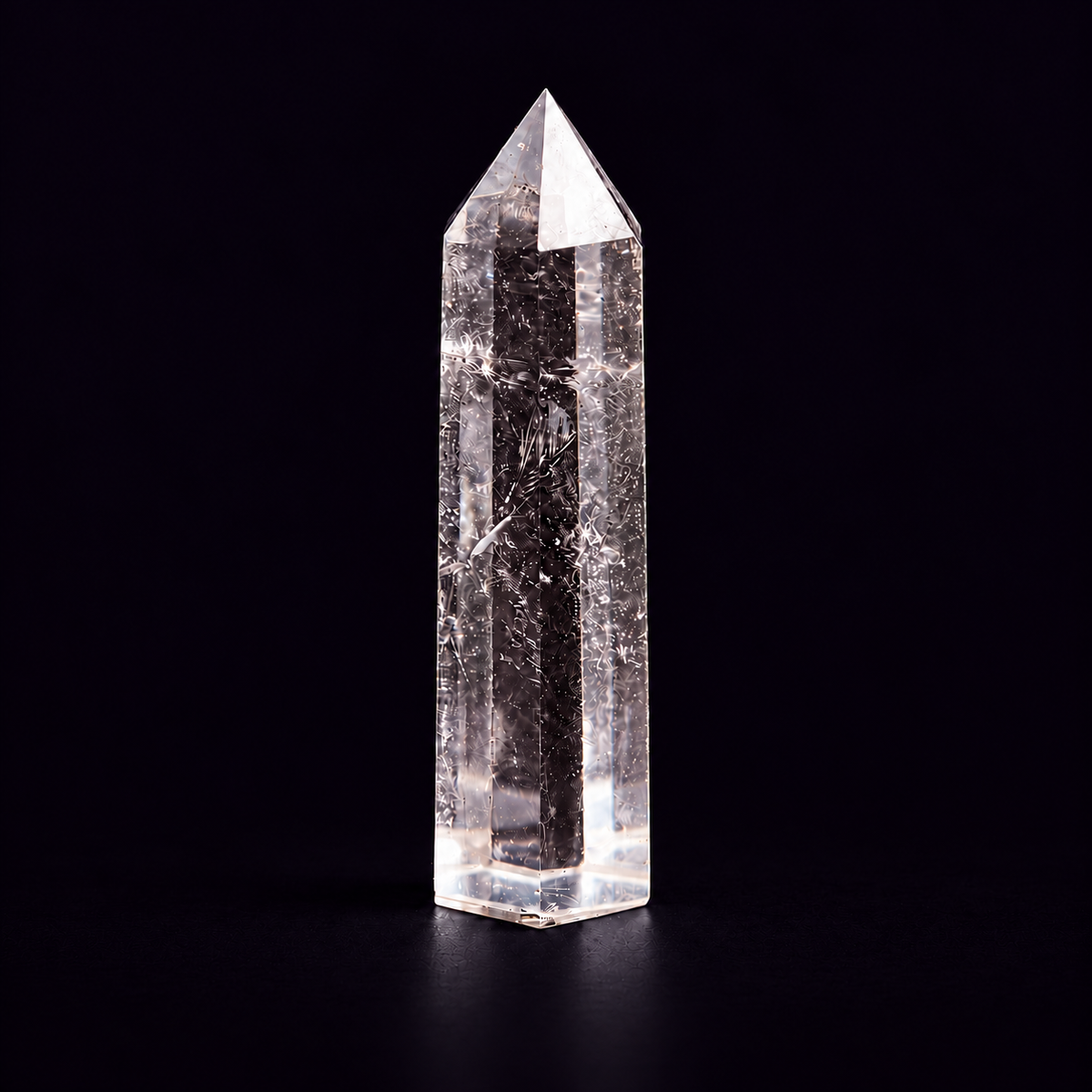 Clear Quartz Crystal Tower — Clarity and Energy Amplification