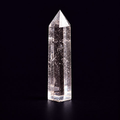 Clear Quartz Crystal Tower — Clarity and Energy Amplification