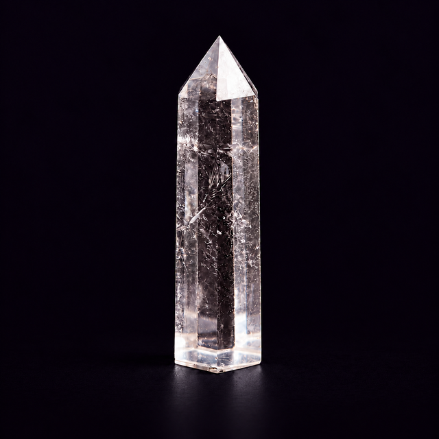 Clear Quartz Crystal Tower — Clarity and Energy Amplification