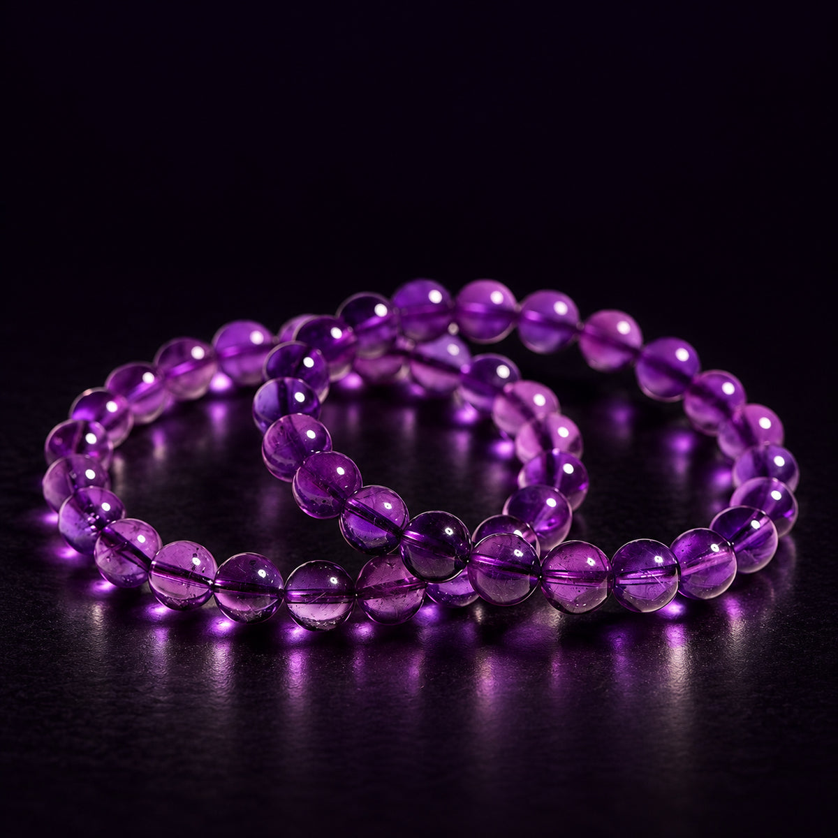 Amethyst Crystal Bracelet