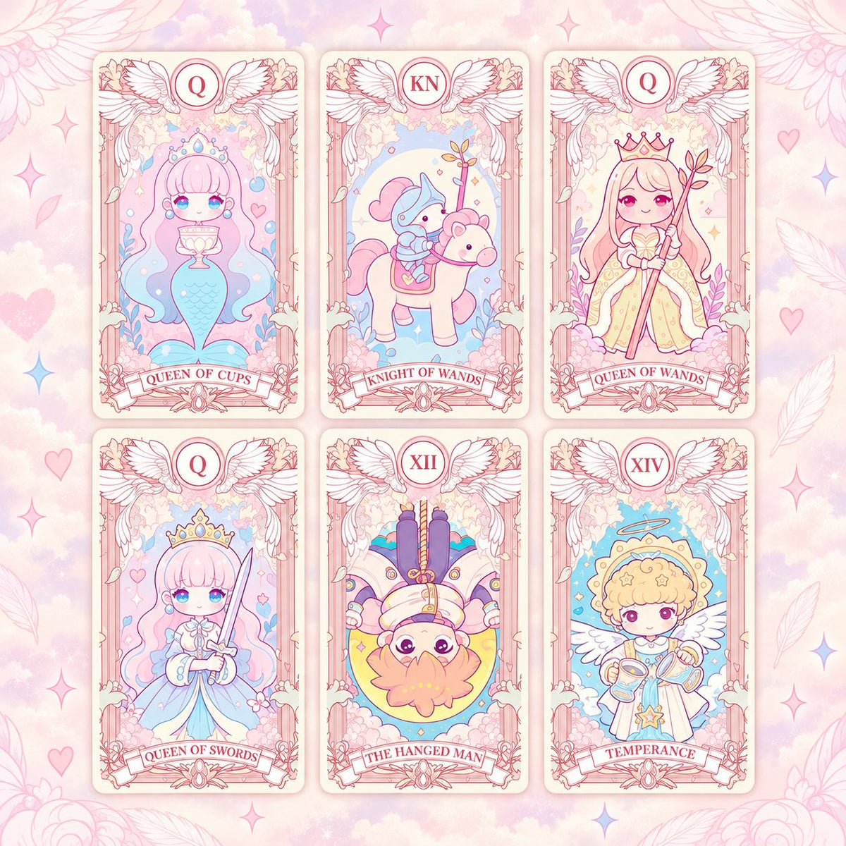 Pastel Arcana Tarot — Kawaii Tarot Cards for Self-Love and Reflection