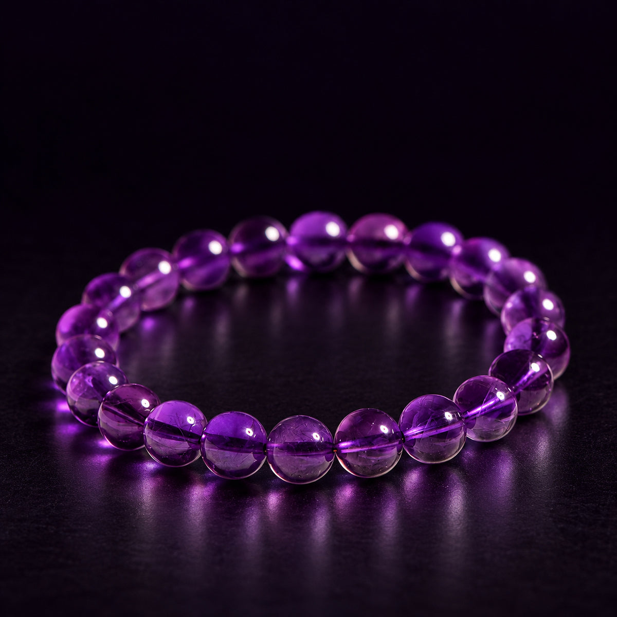 Amethyst Crystal Bracelet
