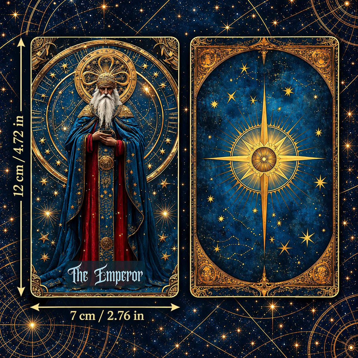 Celestial Tarot — Celestial Fantasy Tarot Cards for Intuition and Self-Reflection