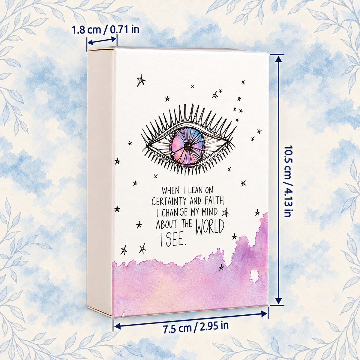Mystic Eye Oracle — Watercolor Oracle Cards for Self-Love and Reflection