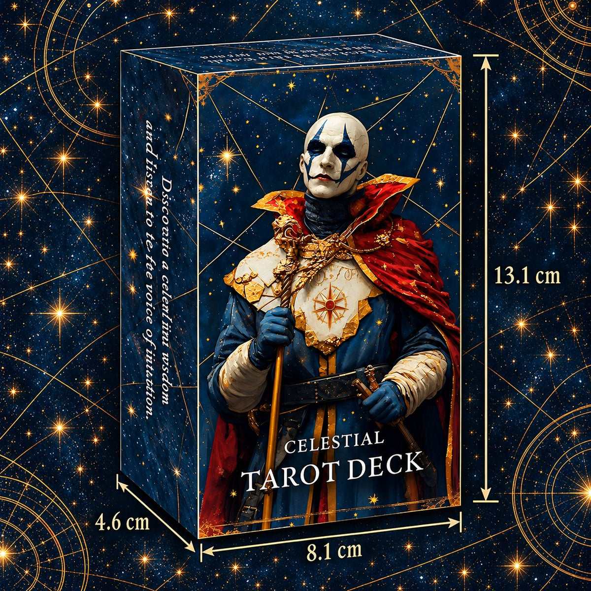 Celestial Tarot — Celestial Fantasy Tarot Cards for Intuition and Self-Reflection