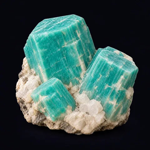 Amazonite — AI mineral illustration