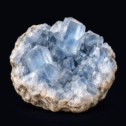 Celestite — AI mineral illustration