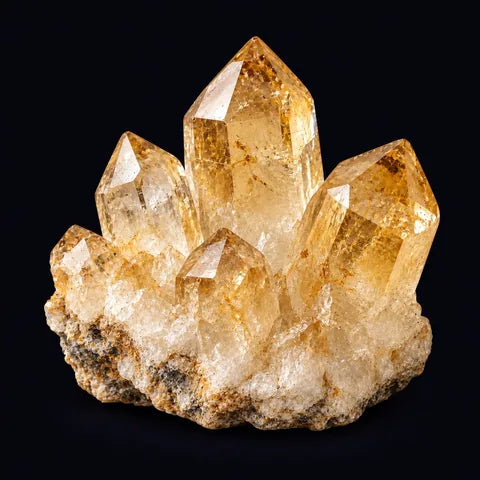 Citrine — AI mineral illustration