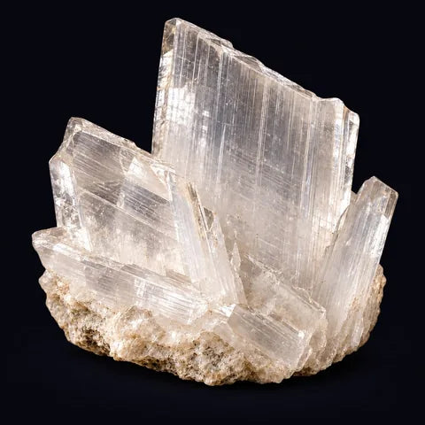 Selenite — AI mineral illustration