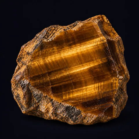 Tiger’s Eye — AI mineral illustration