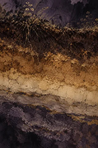 Earth — ink-wash natural image
