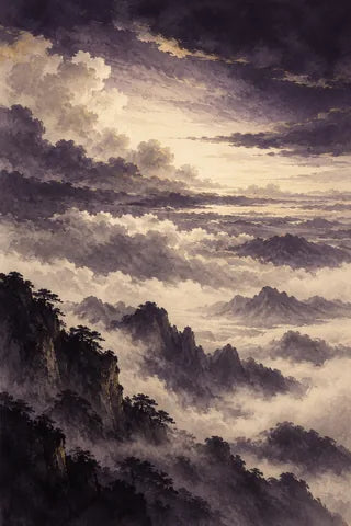 Heaven — ink-wash natural image