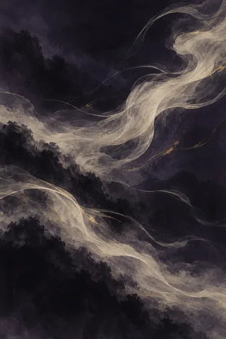 Wind — ink-wash natural image