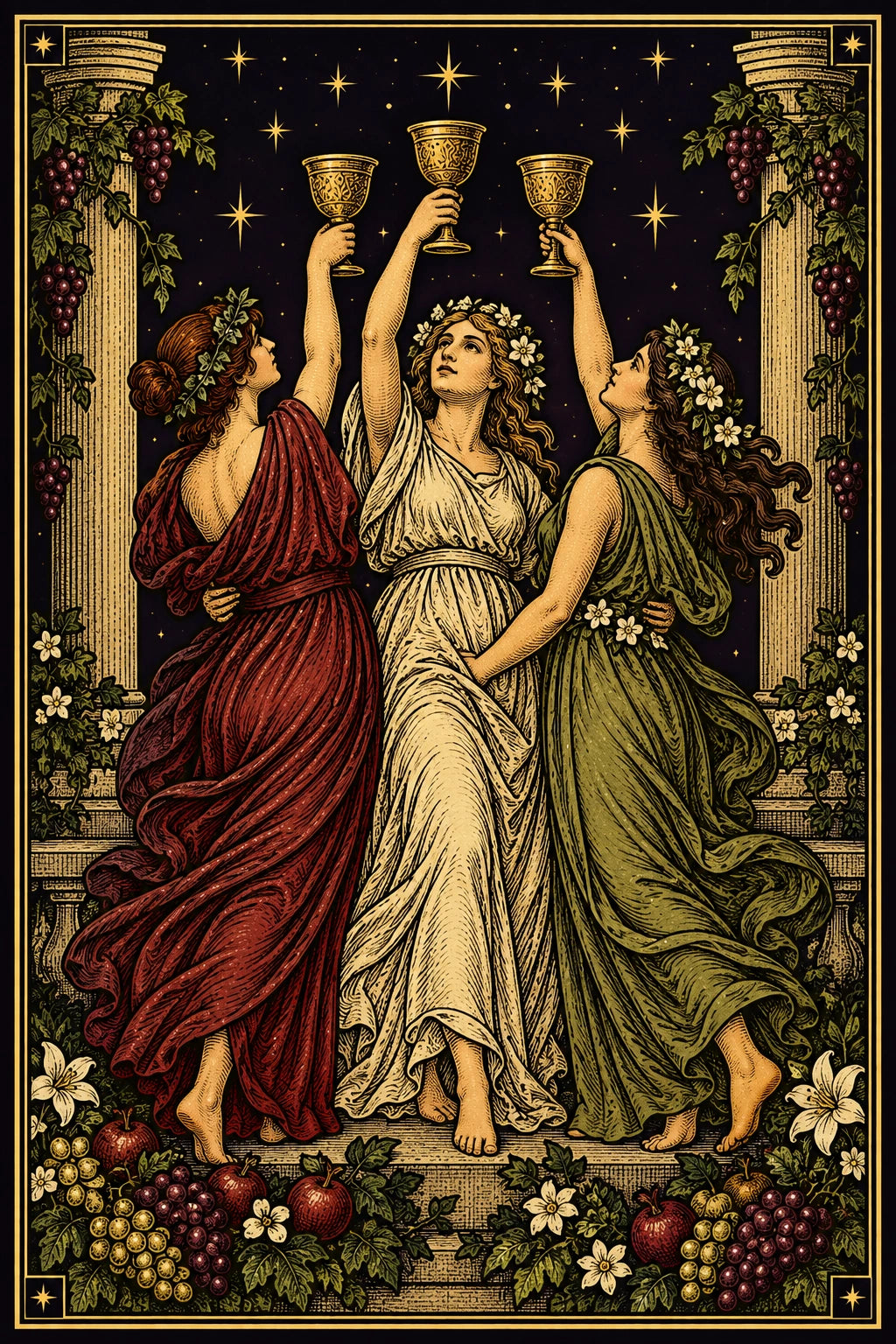 Three of Cups