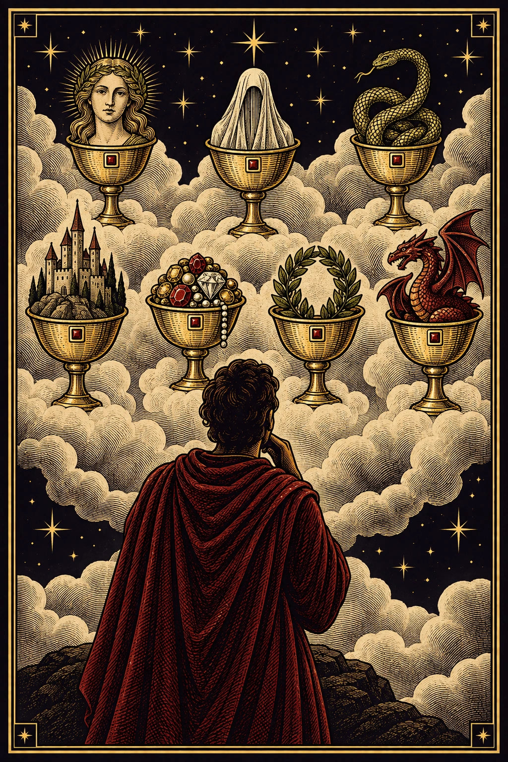 Seven of Cups