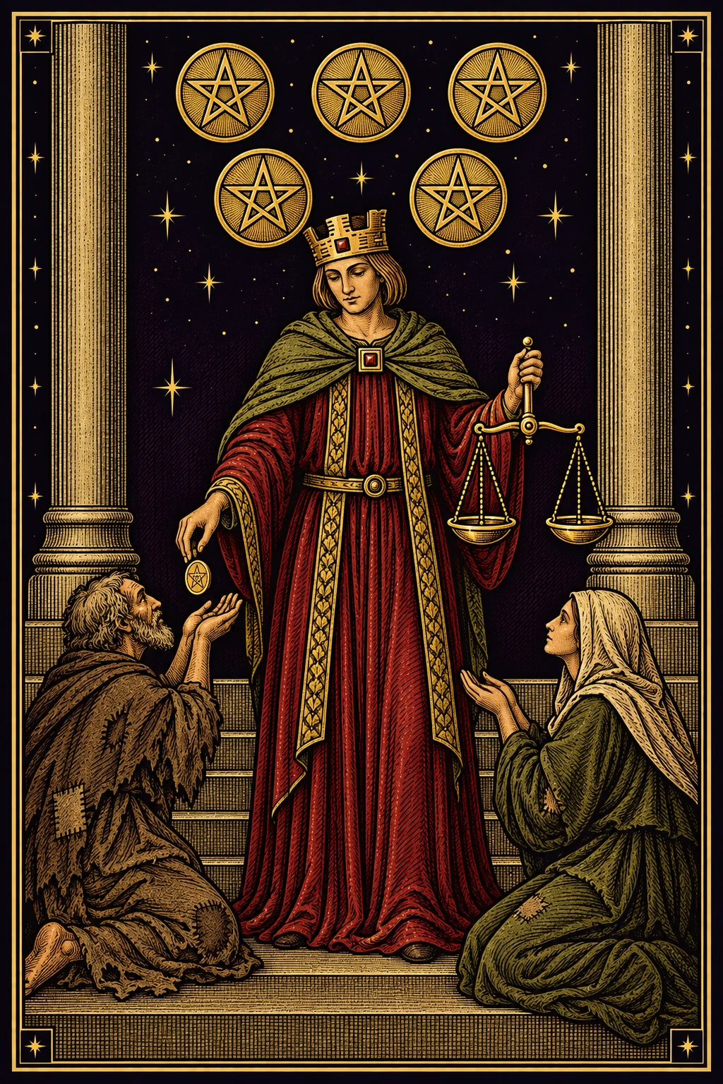 Six of Pentacles