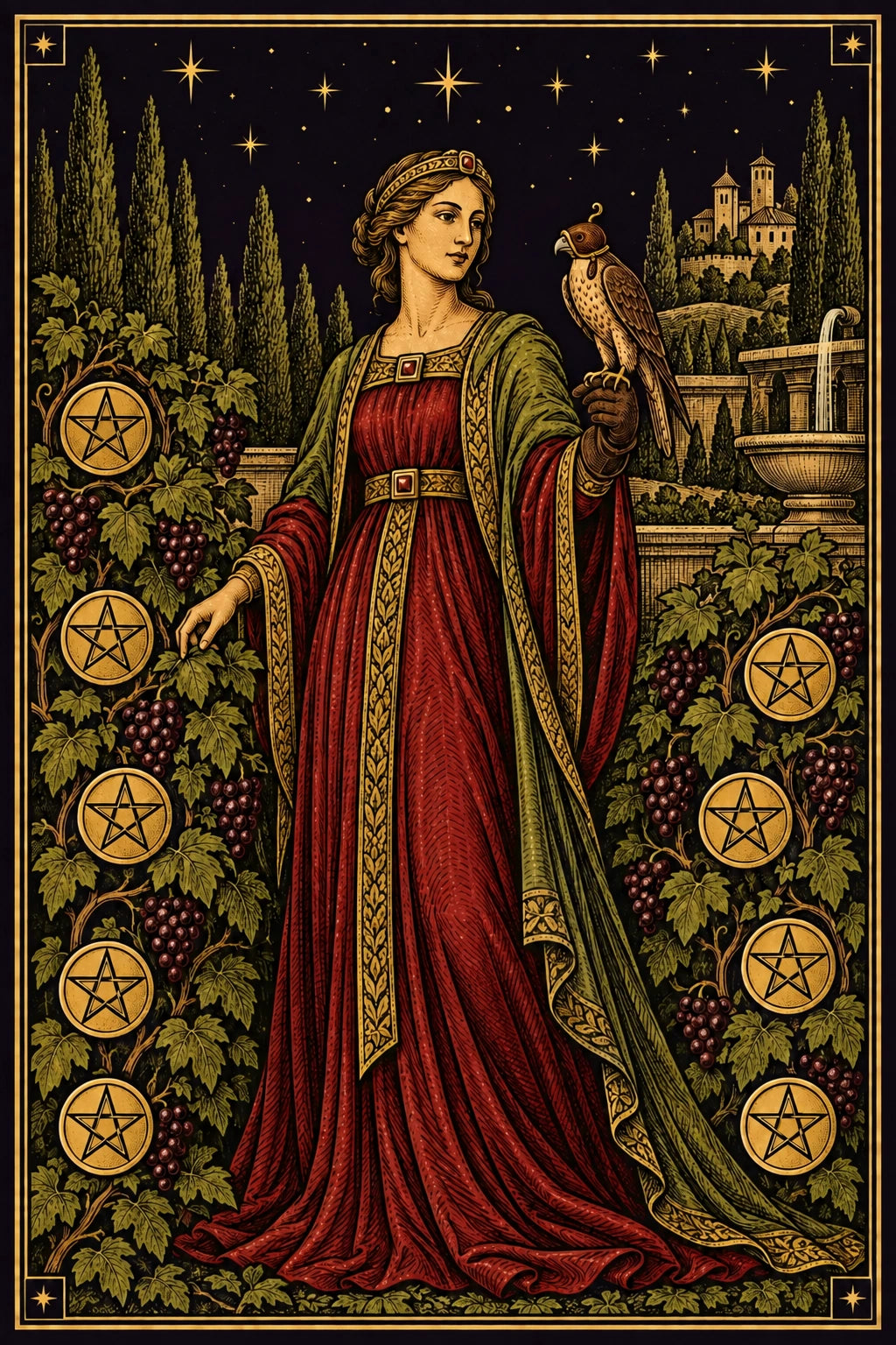 Nine of Pentacles