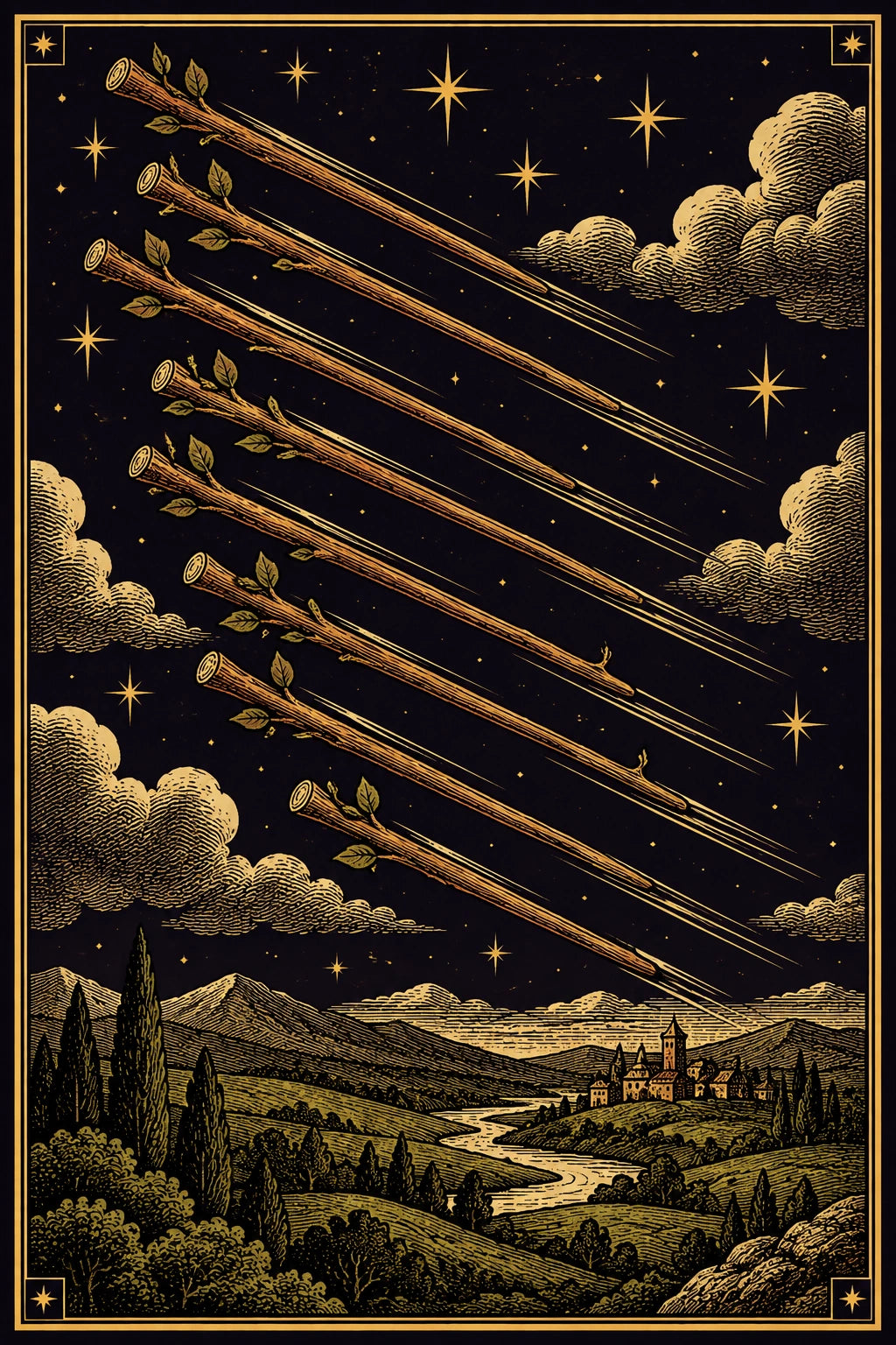 Eight of Wands