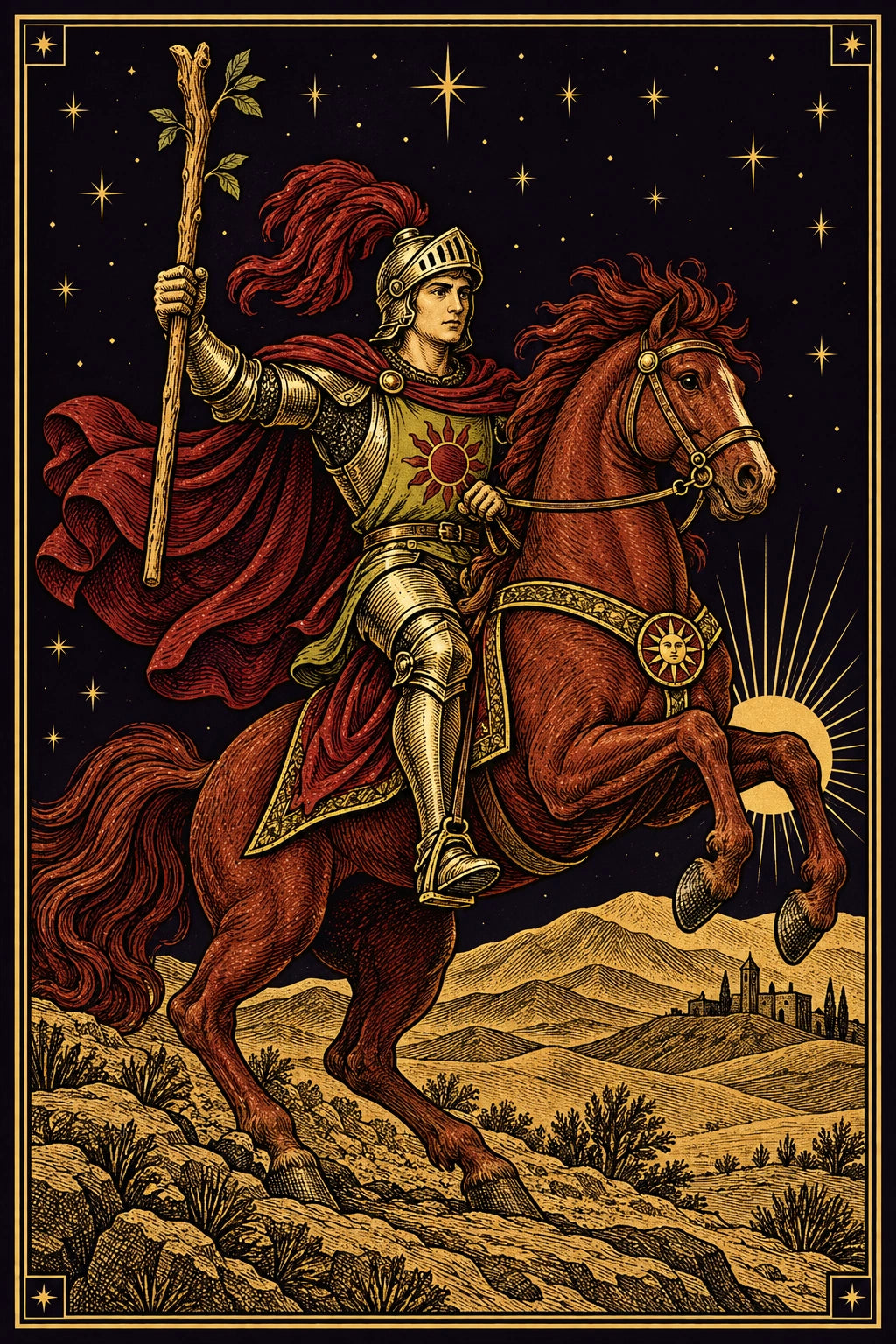 Knight of Wands